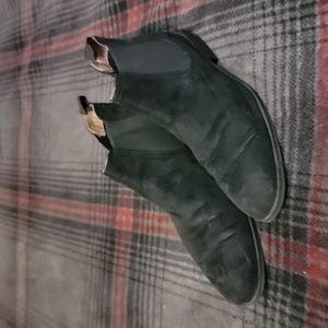 Men's Suede Slip-on Boots